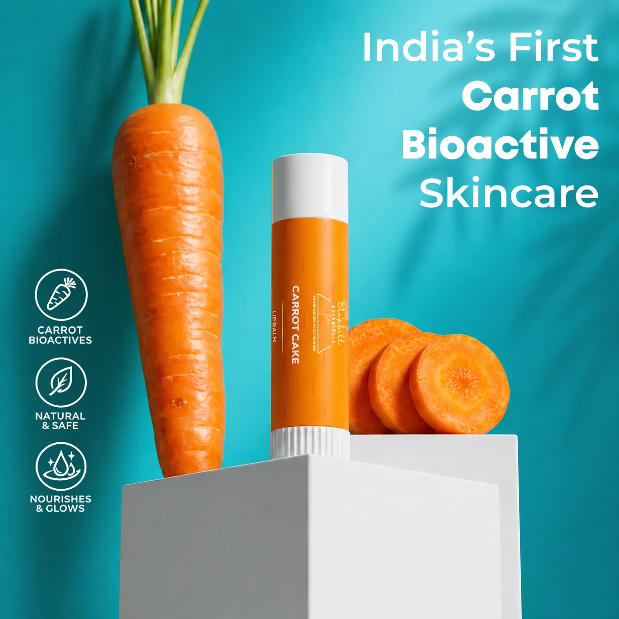 Carrot & Vanilla Lip Balm