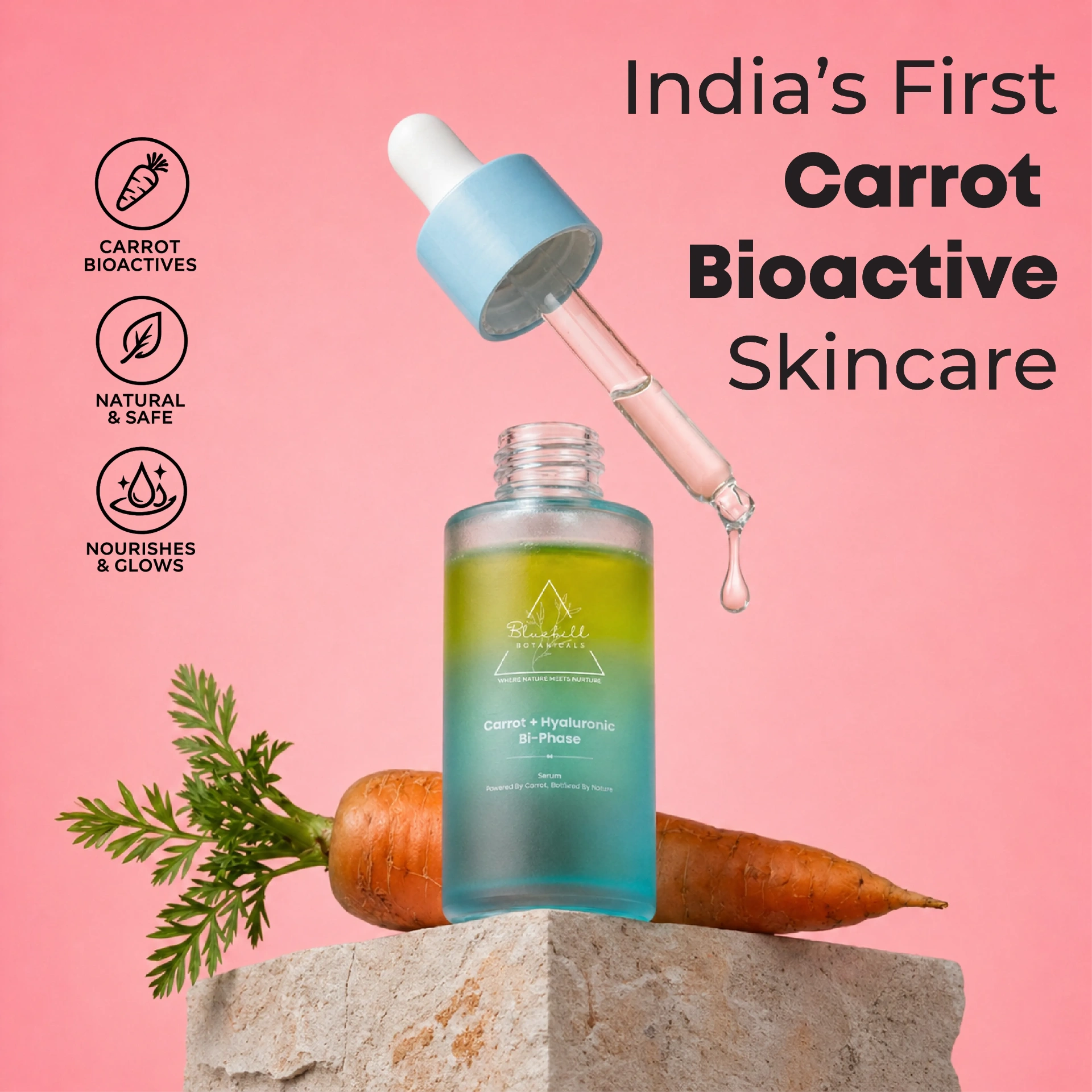 Carrot & Hyaluronic Bi-Phase Serum